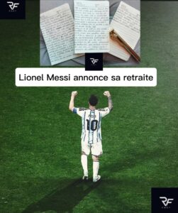 Lionel Messi prend sa retraite internationale